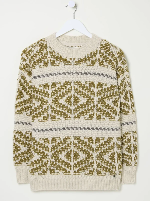 Ikat Wild Frontiers Jumper*FatFace New