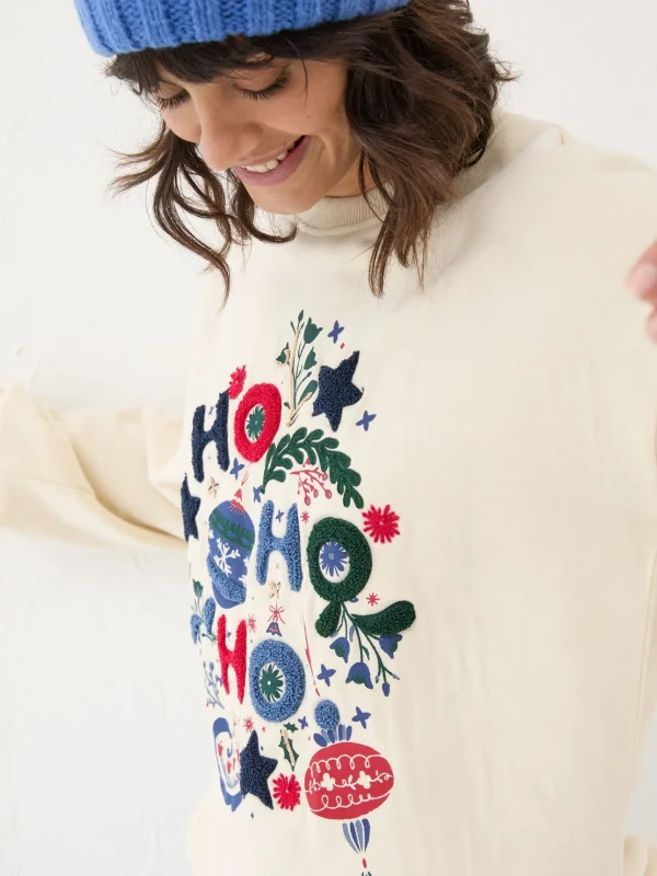 Christmas Graphic Crew Sweat Top*FatFace Flash Sale