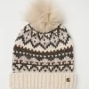 Fairisle Bobble Beanie*FatFace Sale