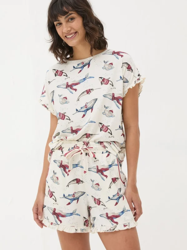 Shelter Wilson The Whale Pyjama Shorts Set*FatFace Best