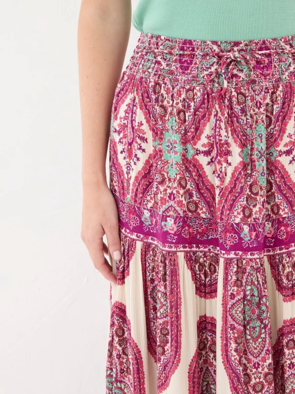 Jayla Detail Paisley Maxi Skirt*FatFace Flash Sale