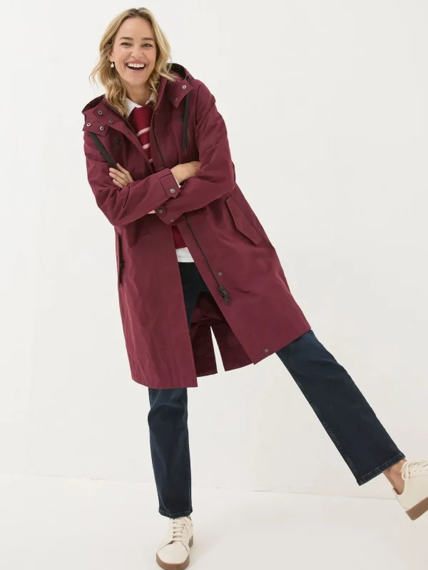 Juno Waterproof Long Coat*FatFace Best Sale