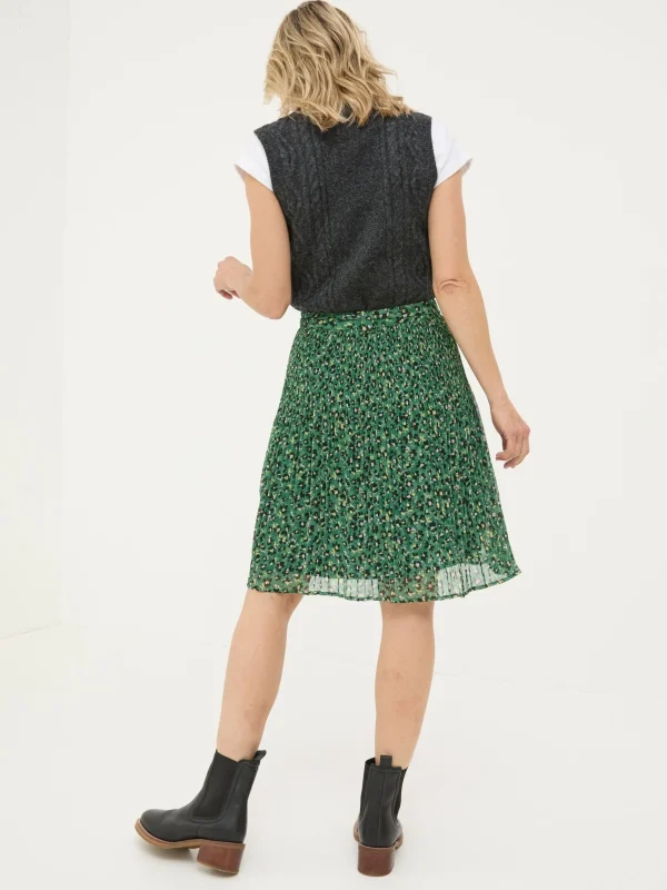 Kayleigh Floral Marks Pleated Skirt*FatFace Cheap