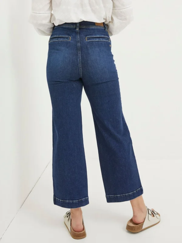 Keswick Wide Leg Crop Jeans*FatFace Flash Sale