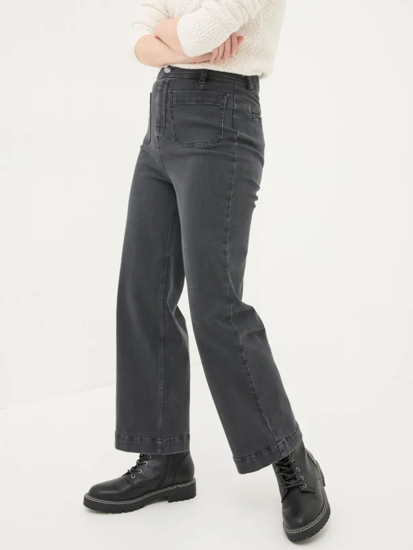 Keswick Wide Leg Crop Jeans*FatFace Shop