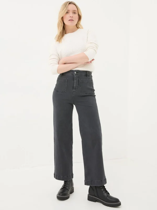 Keswick Wide Leg Crop Jeans*FatFace Shop