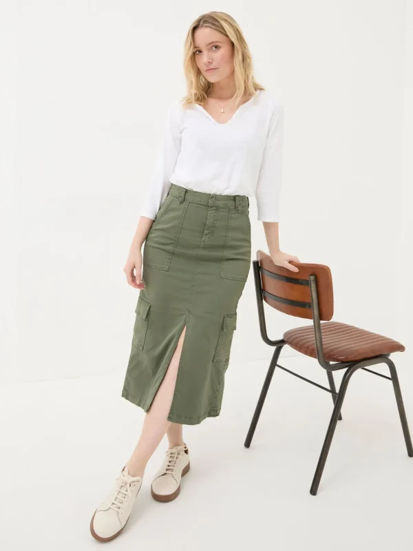 Lara Cargo Midi Skirt*FatFace Best