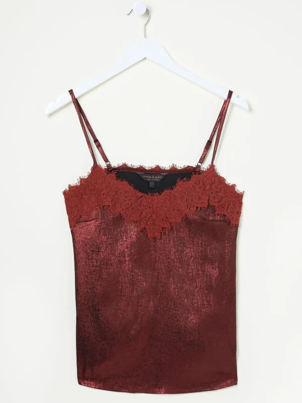 Lia Metallic Cami*FatFace Store