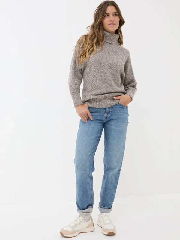 Amara Roll Neck Knitted Jumper*FatFace Sale