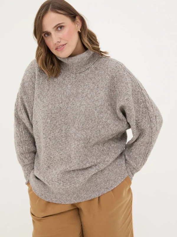 Amara Roll Neck Knitted Jumper*FatFace Sale