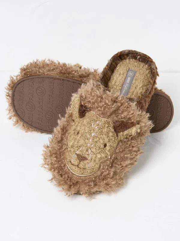 Lionel Lion Slippers*FatFace Hot