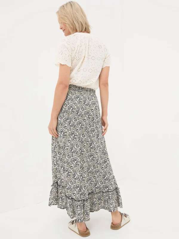 Lissy Inlay Floral Maxi Skirt*FatFace Fashion