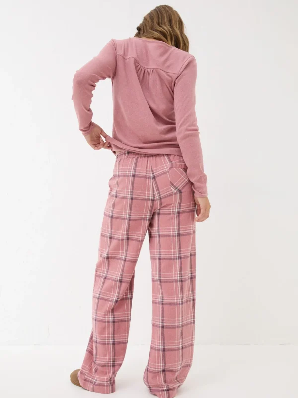 Lola Check 100% Cotton Pyjama Bottoms*FatFace Fashion