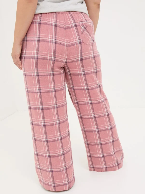 Lola Check 100% Cotton Pyjama Bottoms*FatFace Fashion