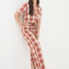 Lola Multi Check Pyjama Bottoms*FatFace Clearance