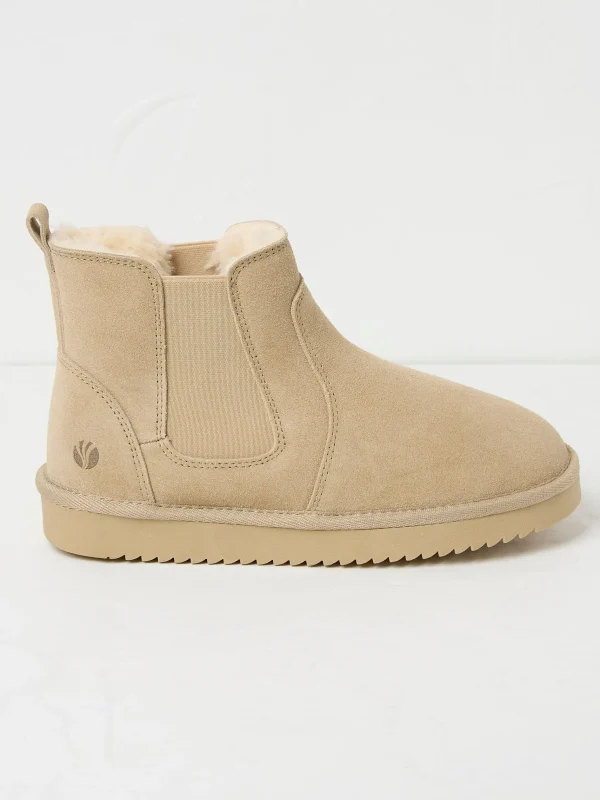 Mabel Suede Slipper Boots*FatFace Cheap