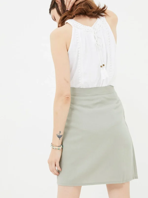 Mia Linen Blend Skirt*FatFace New