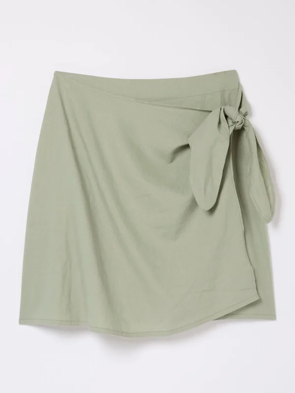 Mia Linen Blend Skirt*FatFace New