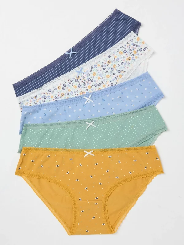 Mini Knickers 5 Pack*FatFace Sale