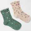 2 Pack Ditsy Floral Socks*FatFace New