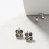 Semi Precious Studs Earrings*FatFace Online