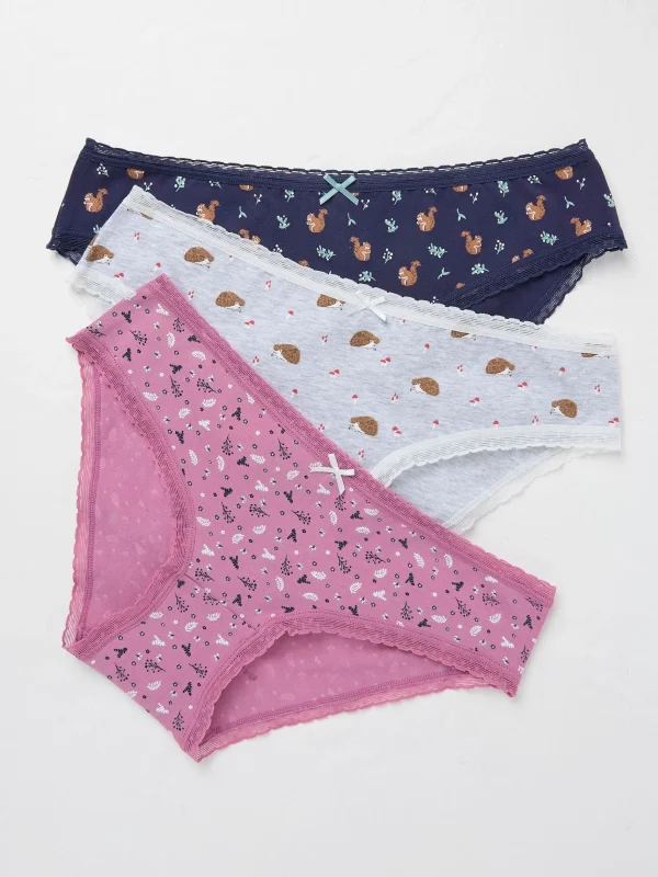 Mini Knickers 3 Pack*FatFace Cheap