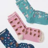 Woodland Socks 3 Pack In A Box*FatFace Best