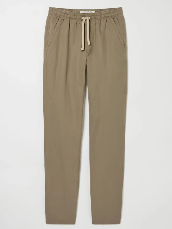 Straight Cotton Linen Trousers*FatFace Clearance