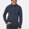 Long Sleeve Organic Pique Polo Shirt*FatFace Hot