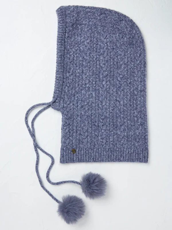 Cable Knit Hood Hat*FatFace Online