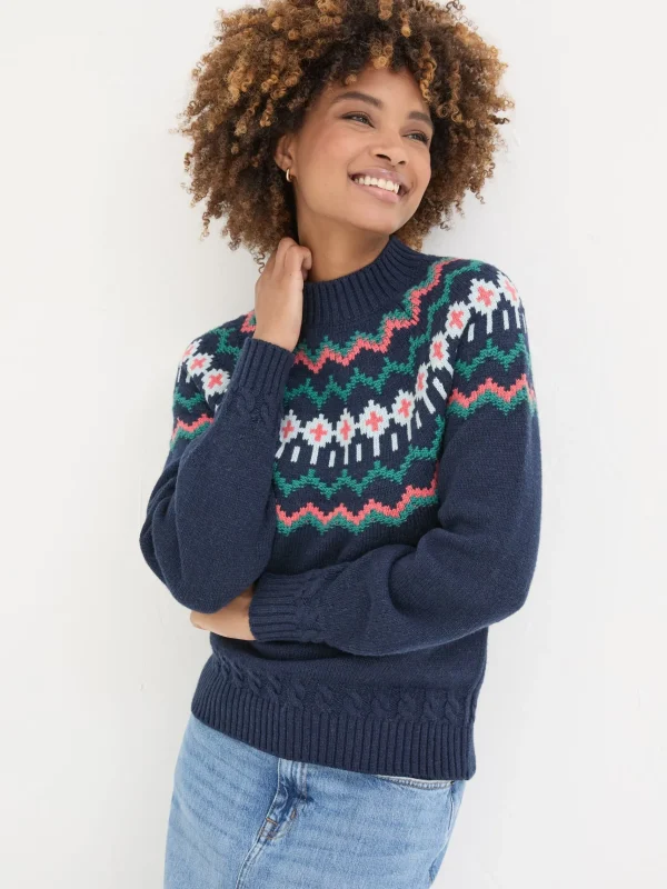 Emma Fairisle Jumper*FatFace Discount