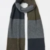 Leo Colourblock Scarf*FatFace Clearance