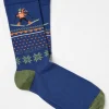 Mens Man Skiing Socks 1 Pack*FatFace Cheap