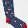 Mens Santa Tractor Socks 1 Packs*FatFace Store