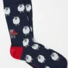 Mens Sheep Socks 1 Pack*FatFace Fashion