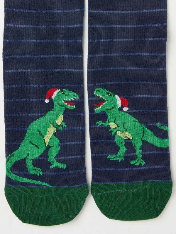 Mens T-TRex Socks 1 Pack*FatFace Outlet