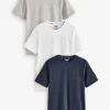 Short Sleeve 100% Cotton T-Shirts 3 Pack*FatFace Cheap