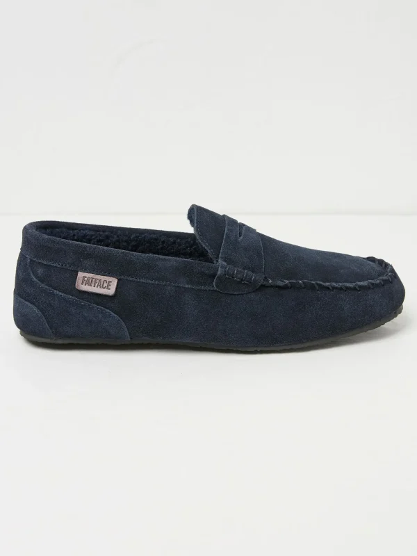 Suede Moccasin Slippers*FatFace Clearance