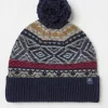 Textured Fairisle Bobble Hat*FatFace Fashion