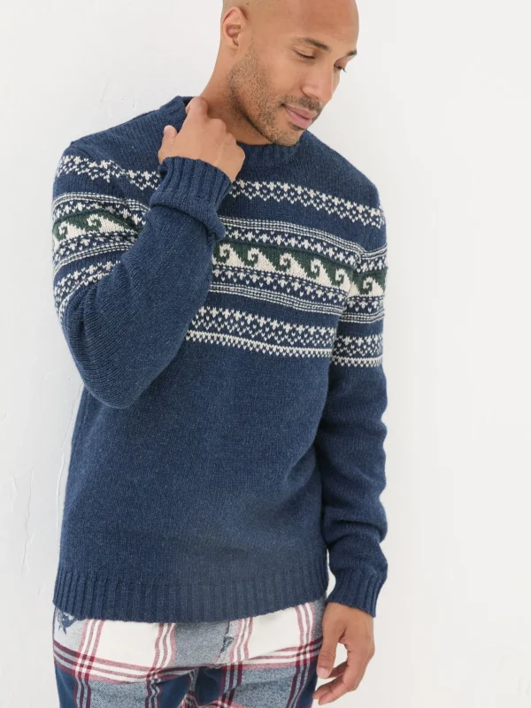 Wave Knitted Jumper*FatFace Shop