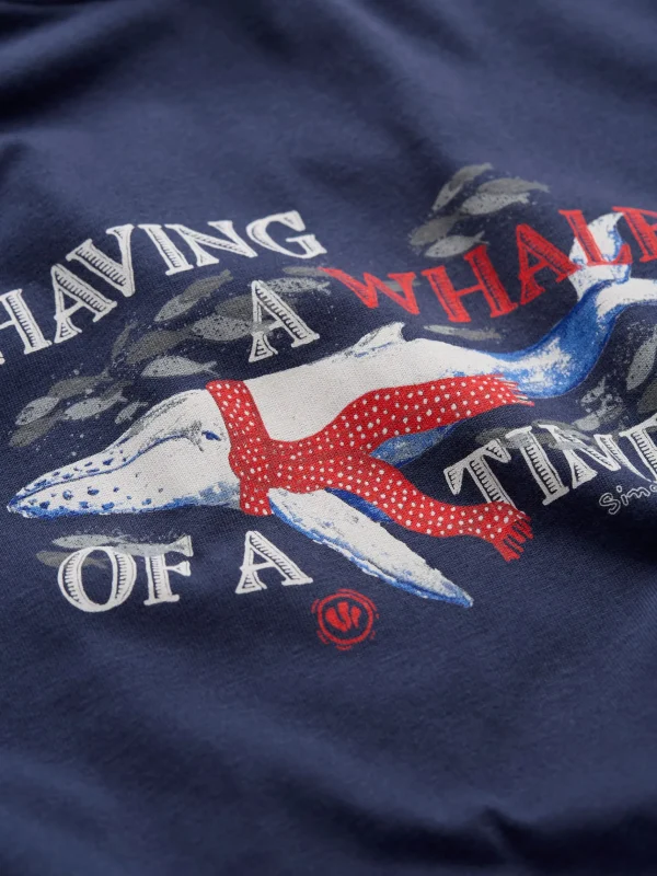 Whale Of A Time Shelter T-Shirt*FatFace Online