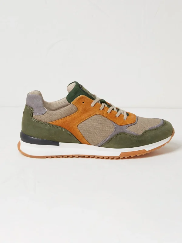 Oakes Leather Trainers*FatFace Outlet