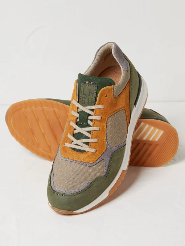 Oakes Leather Trainers*FatFace Outlet