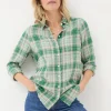 Olivia Waffle Check Shirt*FatFace Fashion