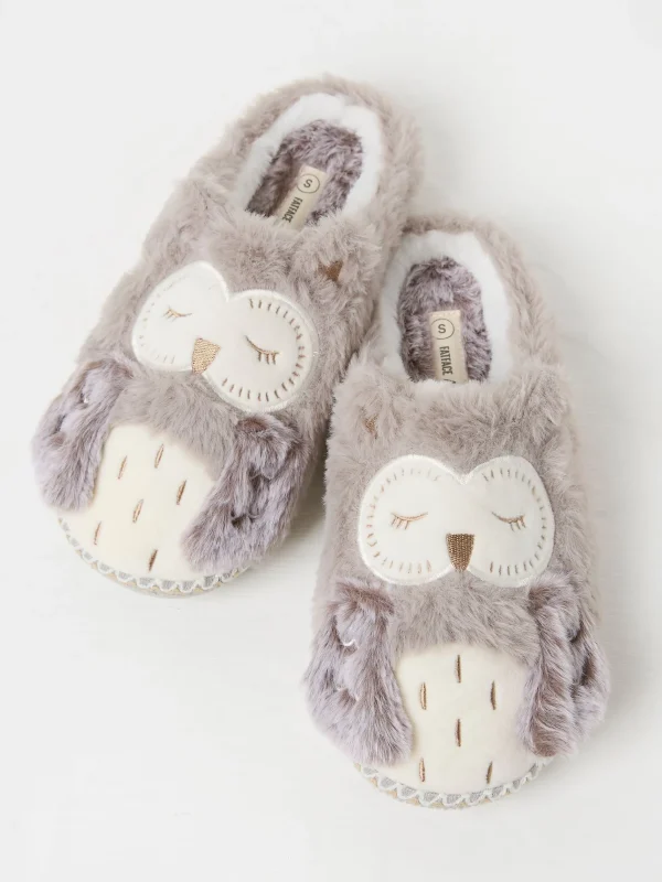 Ophelia Ophelia Owl Slippers*FatFace New