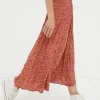 Gradient Floral Midi Skirt*FatFace New