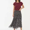 Paignton Pleated Midi Skirt*FatFace Sale