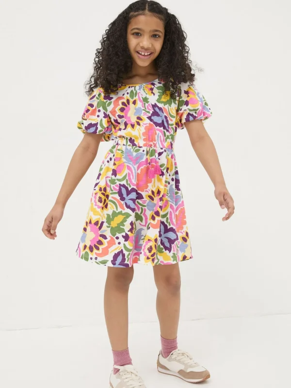 Art Floral Jersey Printed Dress*FatFace Fashion