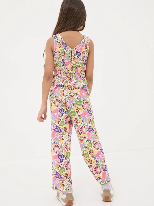 Art Floral Jersey Printed Jumpsuit*FatFace New