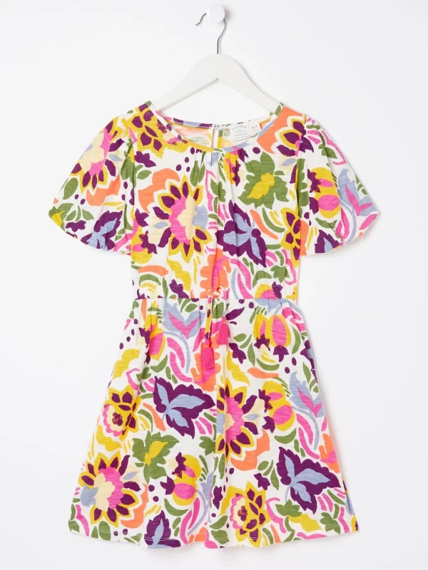 Art Floral Jersey Printed Dress*FatFace Fashion